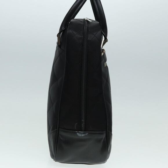 Burberry Hand Bag Nylon Black Silver - Picture 4 of 16